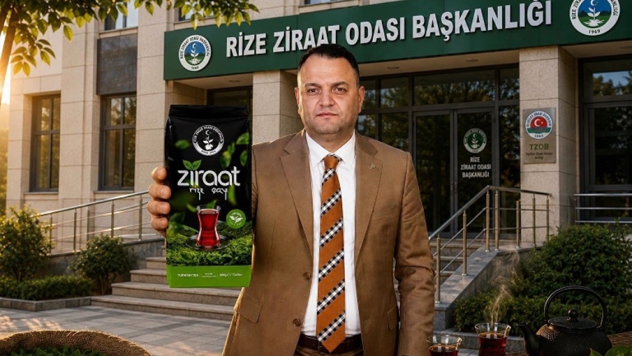 Rize Ziraat Odası Başkanı Bünyamin Arslan'dan Üreticilere Özel Çay Müjdesi
